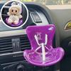 Car Doll Safety Seat Kawaii Ob11 Doll Plush Seat Car Air Aromatreatment Decoration Suit For Labubu All Dolls 15-17cm