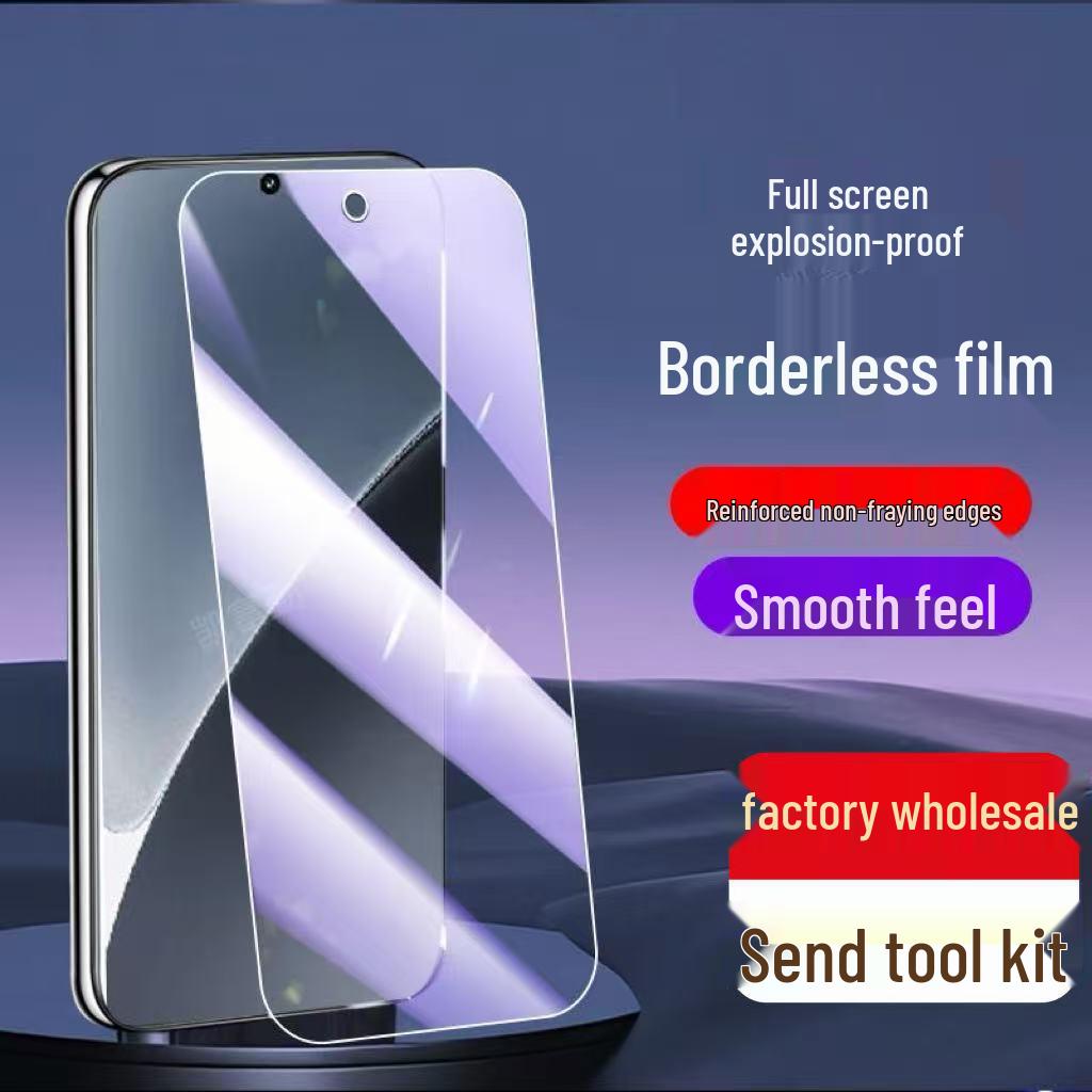 Xiaomi 15 Tempered Glass Screen Protector, Full Coverage, Anti-Blue Light Compatible with Xiaomi 14, 13T.