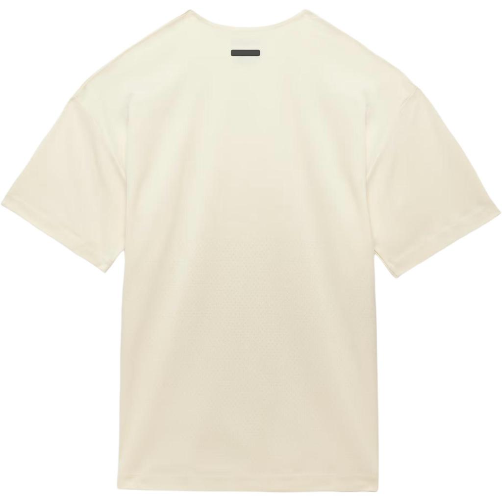 Adidas X Fear Of God Athletics Collaboration Performance FW24 Comfortable Crew Neck Pullover Short Sleeve T-Shirt Men Tops Light-Yellow IM6080