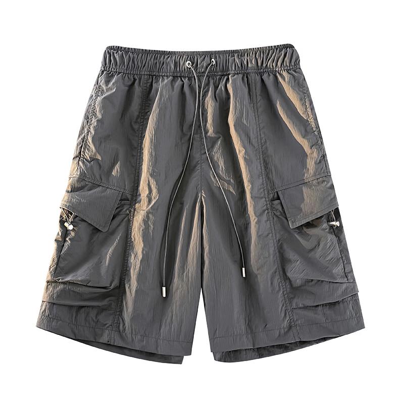 

Men s Ice Silk Multi-Pocket Casual Outdoor Shorts 4XL