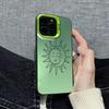 New hand drawn sun and moon patternFor iPhone 11 12 13 14 15 16 17 XS XR X 12 13 Plus Pro Max SE series Anti fall durable beautiful  gorgeous