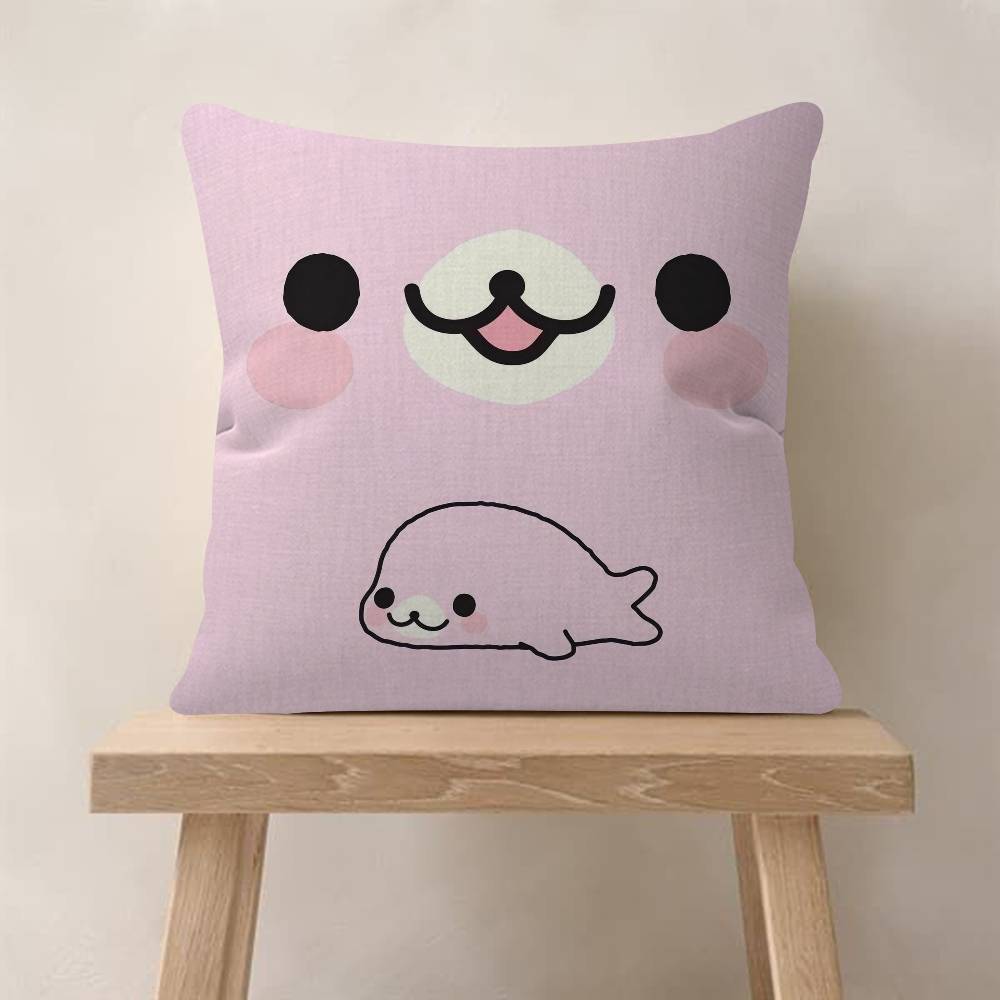 Kawaii Cartoon Mamegoma Anime Personalized Pillow Dust Cover Bedroom Kids Party Decoration Pillowcase Birthday Children Gift