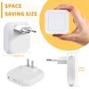 EU US UK Stecker Nachtlicht für Kinderzimmer Automatischer Dämmerung bis Morgengrauen Sensor LED Nachtlampe Dimmbar Warmweiß Kabellose Schrankleuchte