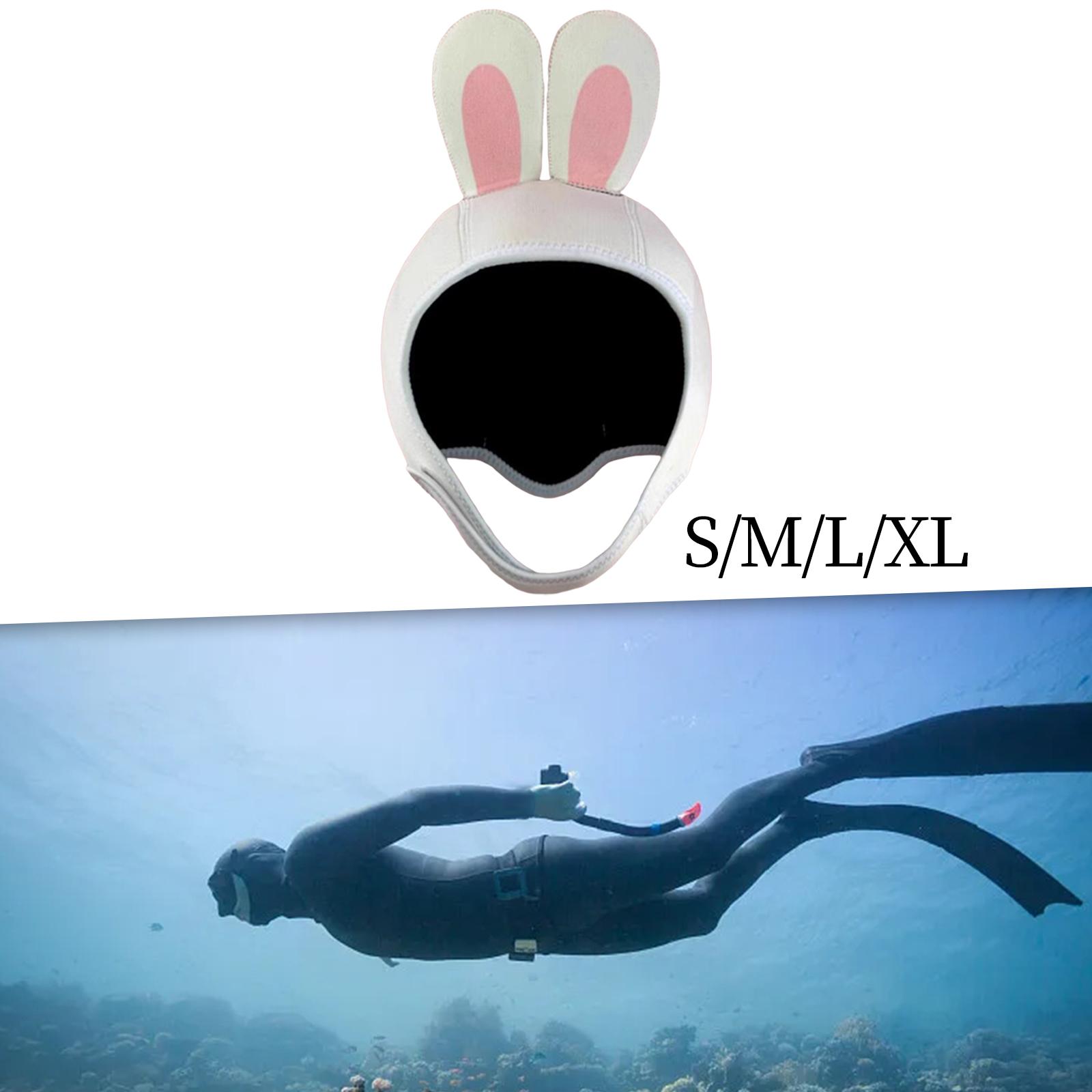 

Cartoon Diving Hood 3mm Neoprene Wetsuit Hood for Winter Water Sports XL