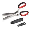 Stainless Steel Five-Layer Herb & Vegetable Scallion Shears
