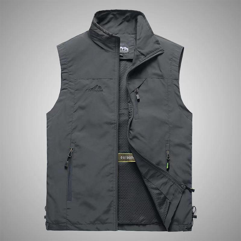 2020 Men's Outdoor Leisure Vest – Spring/Autumn Photography & Fishing Jacket