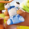 Jouet à pincer en forme d'animal, yeux éclatants, rebond lent, soulagement du stress, lapin, hibou, canard, vache, ours, presser, Fidget, jouet sensoriel, cadeau pour enfants et adultes