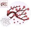 Vintage Blank Paper Umbrella DIY Chinese Umbrella Wood Drawing Umbrella  Wedding Party Favors