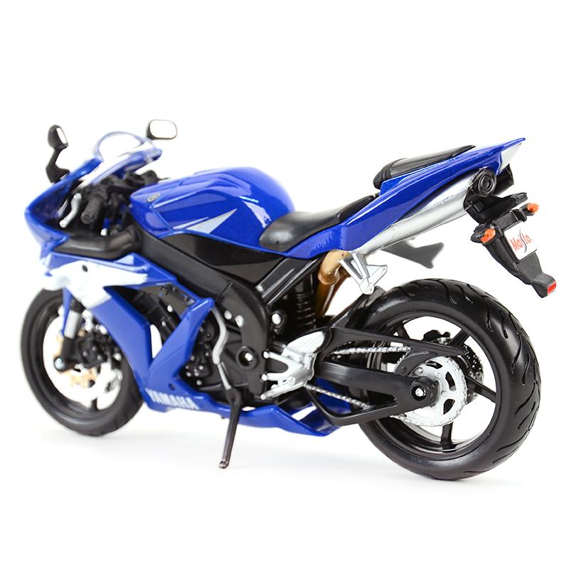 1/12 Yamaha YZF-R1 Die Cast Vehicles Collectible Hobbies Motorcycle Model Toys