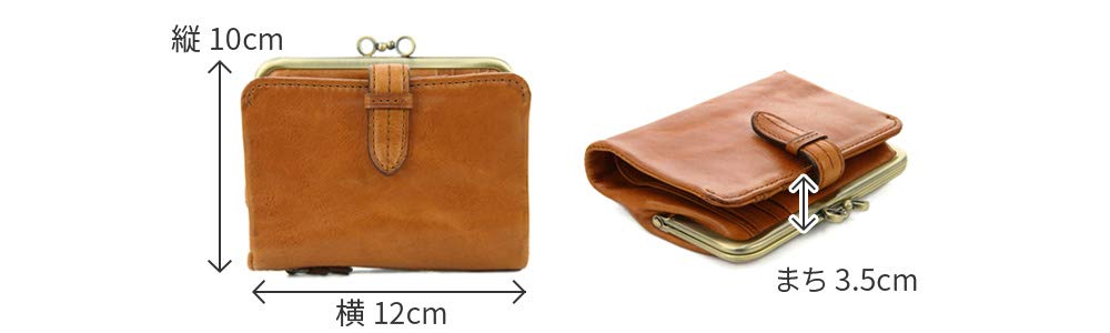 Peněženka Clap Bifold z pravé kůže Clapton 0035101 Camel [Dakota] (0030101) Dámské DA-31501-45