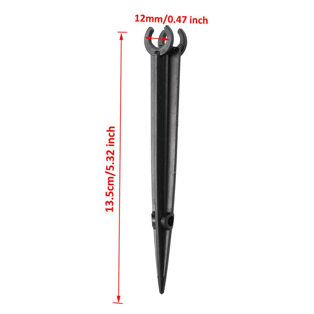 10pcs 4/7mm 8/11mm Hose Stand Pile Irrigation Drip Support Pile Pipe Fixing Pile Pipe Stand Pile Gardening Tools