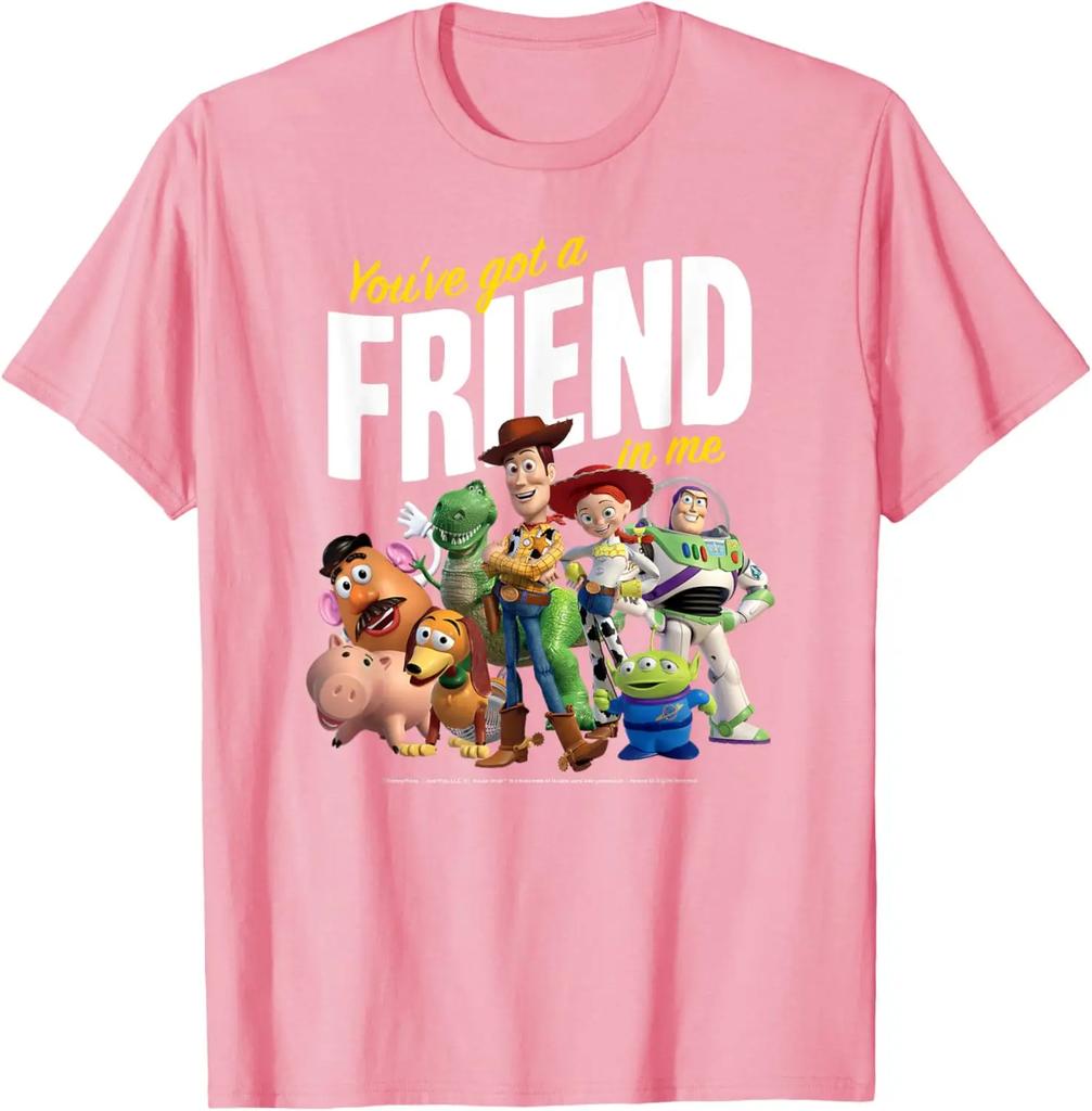 Moda Casual Calda Toy Story - Hai un Amico in Me Maglietta S-4XL Quattro Stagioni