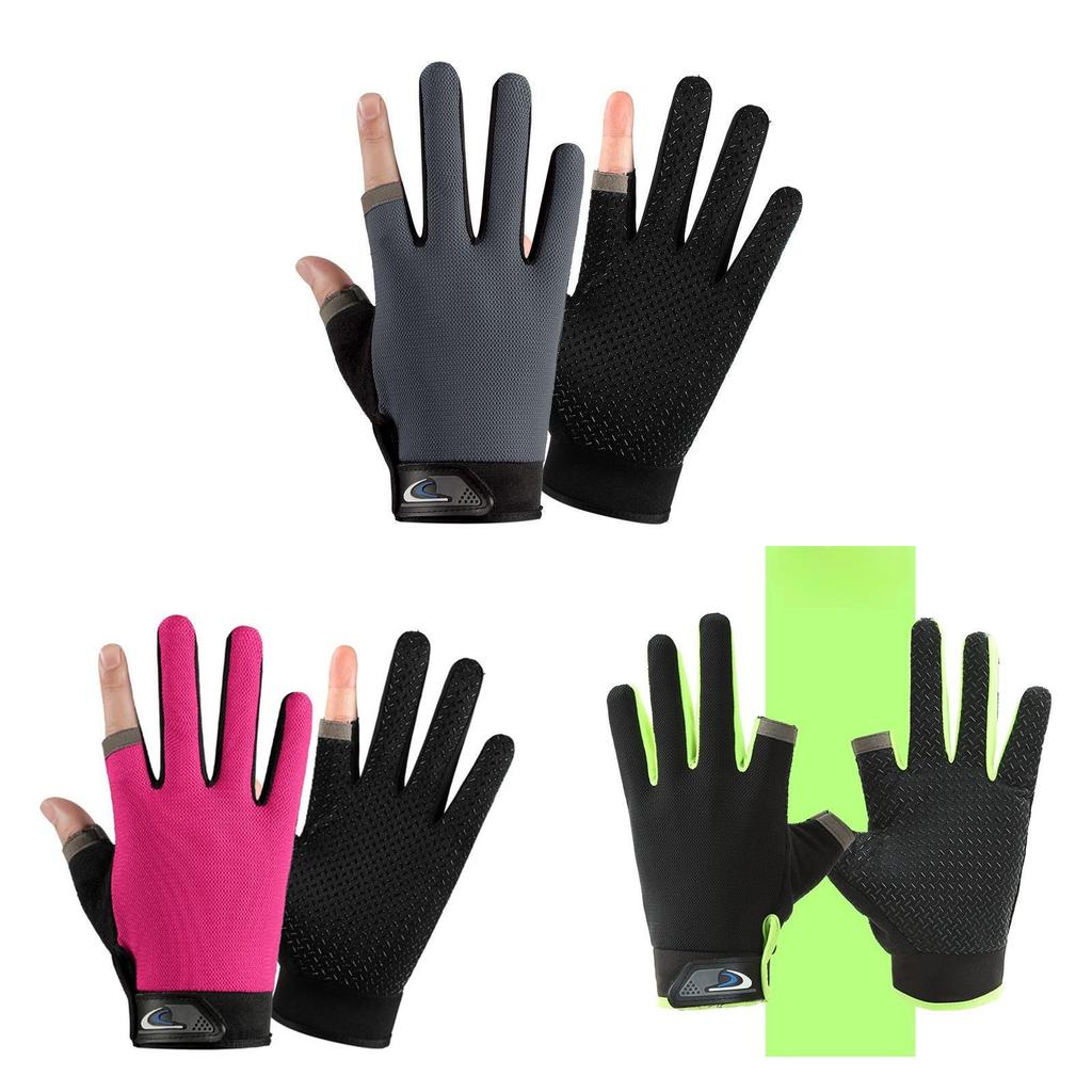 Outdoor Fishing Gloves Men With Breathable Polyester And Sun Protection For Hiking And Sports