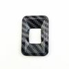 Car Headlight Switch Frame Cover Carbon Fiber Switch Frame Trim Automotive Interior Accessories Sticker for MG6 HS 2020