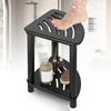 Foot Rest Shoe Stool, Multifunctional Lightweight Corner Shower Stool for Shaving Legs, Inside