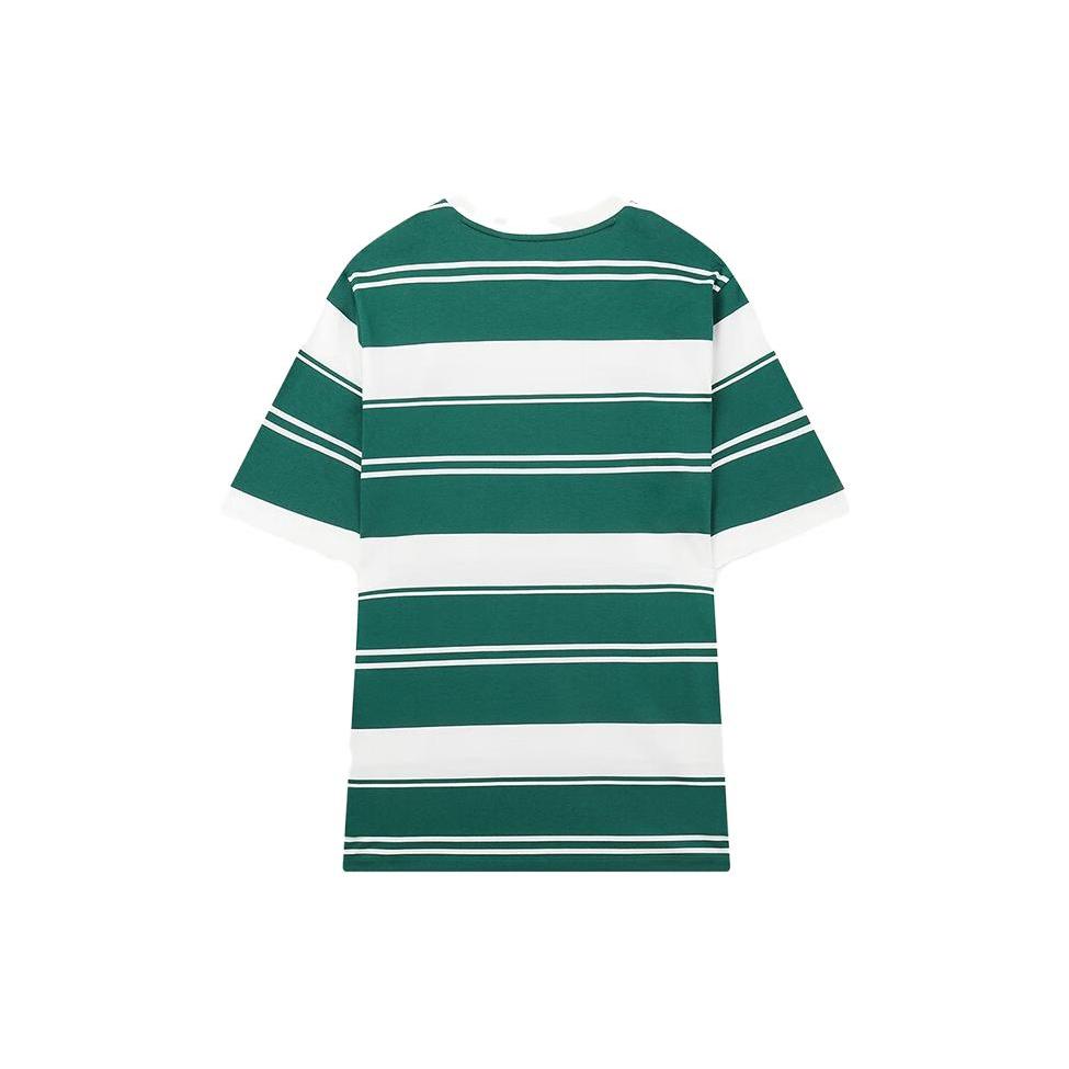 New FILA Drop Shoulder Sleeve T Shirt Women's Midsummer Green F11W339107F-DG