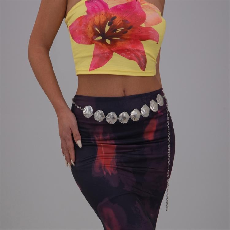 Aesthetic Body Waist Chain Luxury Fashion Waist Belt Chain Vintage Chain for Fashionable Outfits