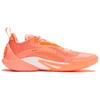 New LiNing Speed 10 Durable Breathable Low Top Basketball Shoes Men's Neon Orange Orange ABAU021-3
