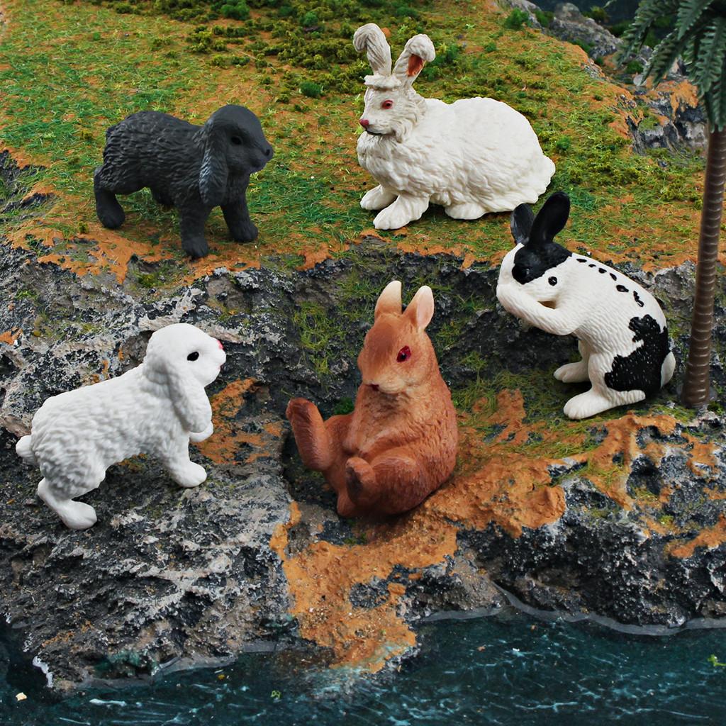 Wildlife Station Simulated And Sitting Posture Model Desktop Ornament Kid For