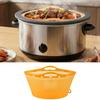 Reusable Silicone Slow Cooker Liner Hear-Resistant Slow Cooker Divider  For  6-10 QT Pot