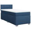 Maison Exclusive - Sommier à lattes de lit avec matelas Bleu 80x200 cm Tissu
