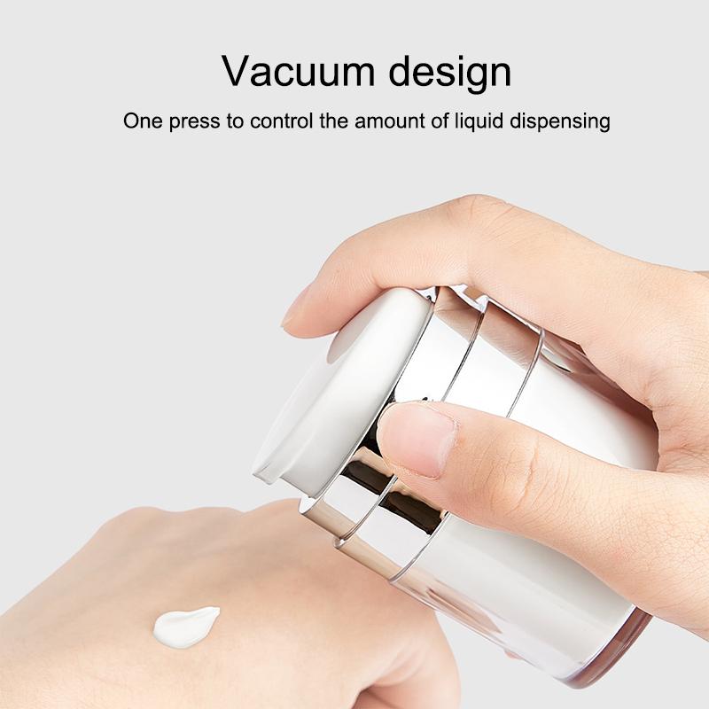 15G/30G/50G/100G Vakuumcremeflasche Presslotionsflasche Gesichtscreme-Unterflasche Lotionsflasche ohne Strohhalm