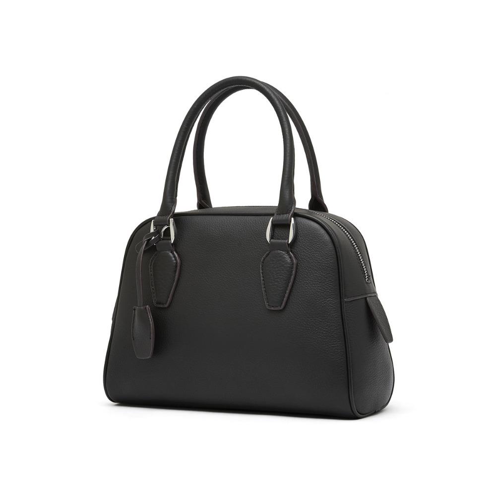 

Премиальная кожа Новая женская сумка Большая вместимость Кожаная сумка-тоут Сумка-подушка чёрный