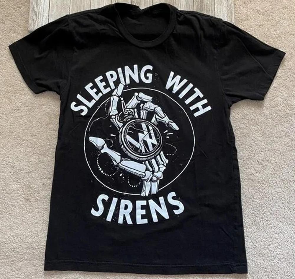 Коллекция Sleeping With Sirens Карманные часы Черный Все размеры Футболка OM258 Унисекс Футболка S