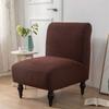 1PZ Coprisedia Accent a Quadri Senza Braccioli Nordic Stretch Coprisofà Singolo Anti-sporco Antiscivolo Coprisedia Grasso per Bar Hotel