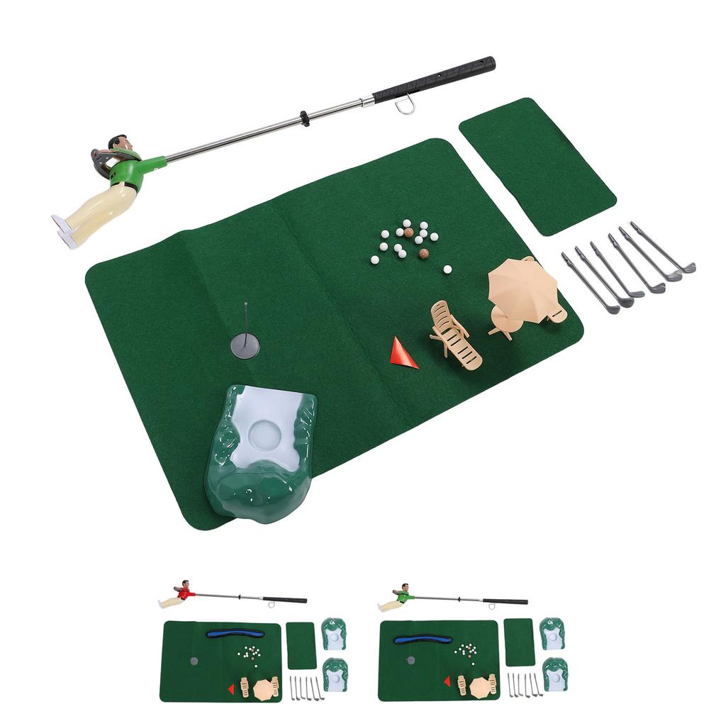 Mini Golf Toys Hand Eye Coordination Cute Mini Golfers Parent Child Interaction Fun Play Golf Games