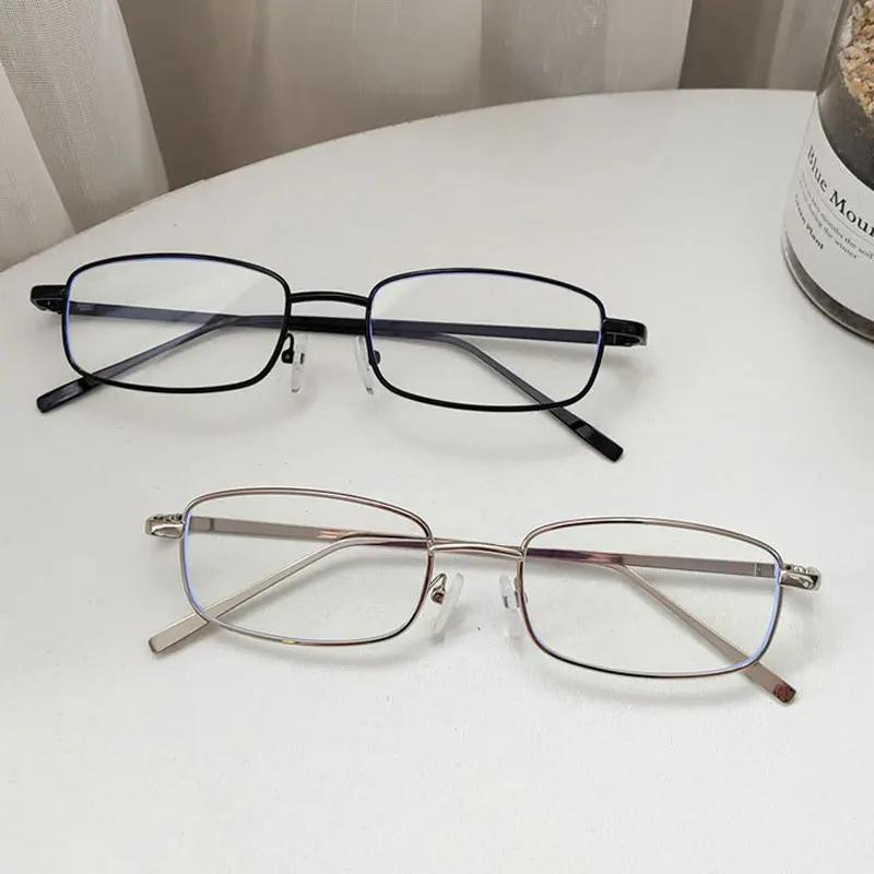 Fashion Small Rectangle Sunglasses Men Women Vintage Square Driving Sun Glasses Luxury Brand Metal Frame Eyewear