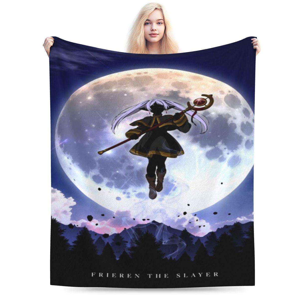 

Frieren Flying Fullmoon Custom Comfortable Party An UltraSoft Micro Fleece Blanket 75x100cm 30x40in