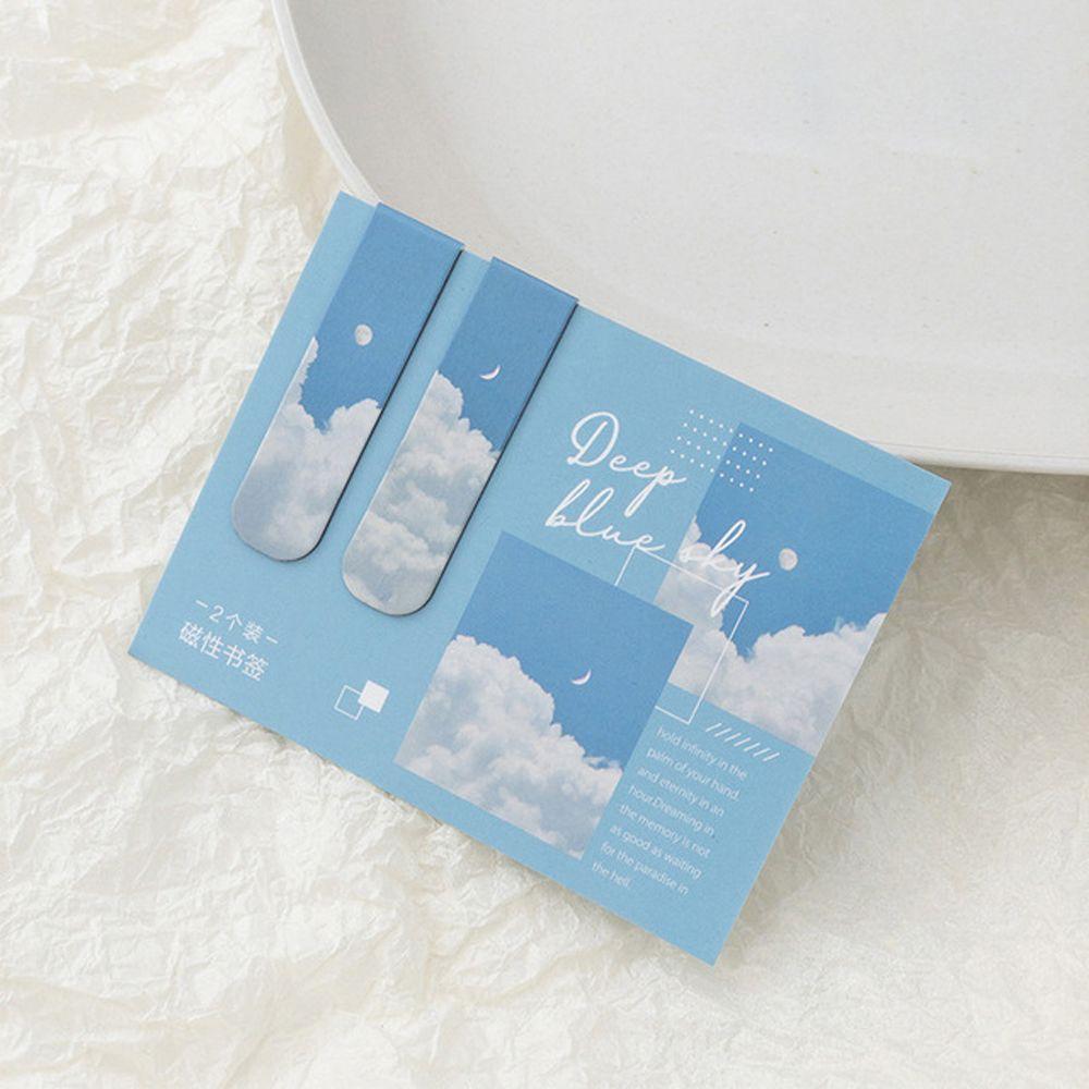 Reading Assistant Misty Fantasy Series Page Label Page Holder Reading Book Mark Magnet Bookmark 06