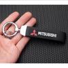 Metal Car Printed Keychain Badge Logo For Mitsubishi Grandis Outlander Xl Pajero Xpander Space Star Lancer EX Galant Delica L200