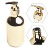 Gold Chrom Handseifenspender Großartig für die Küche Geeignet für Spülmittel Kapazität Lotion Hinweis Packung Enthält