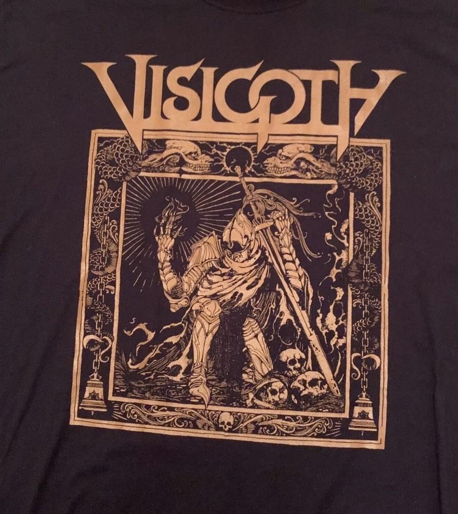 

Visigoth Band Black T-Shirt Cotton Full Size Unisex S-5XL Unisex T-Shirt XXL