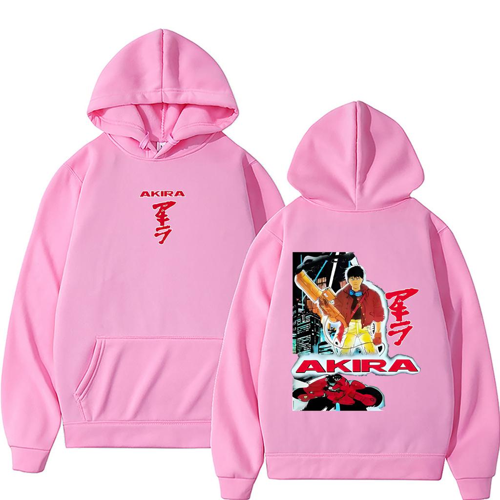 Japanese Science Fiction Cartoon Movie Anime Akira Shotaro Kaneda Hoodies Male Casual Sweatshirt Fashion Pullover Hoodies