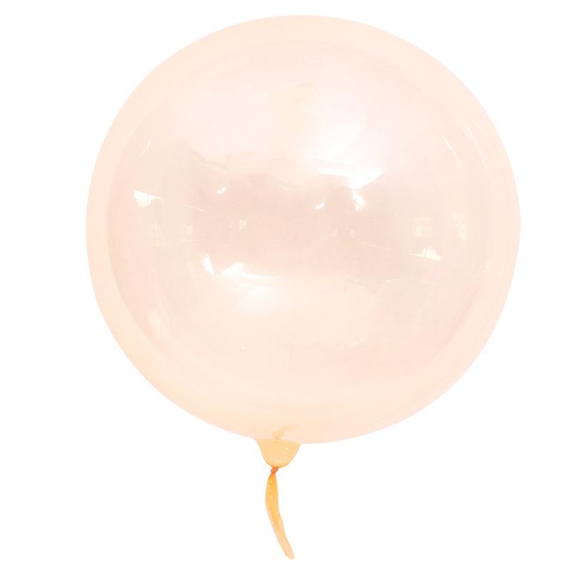 18/24/36 inch Bobo Balloons Round Helium Transparent Balloons Wedding Birthday Party Decor