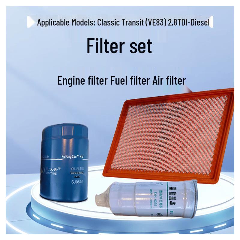 Sanyihe 3-Piece Filter Set for Jiangling Transit 2.8T