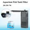 220V 3W/5W/7W Aquarium Vis Tank Filter Aquarium Intern Filter Water Dompelpomp Vis Tank Sproeier 3-In-1