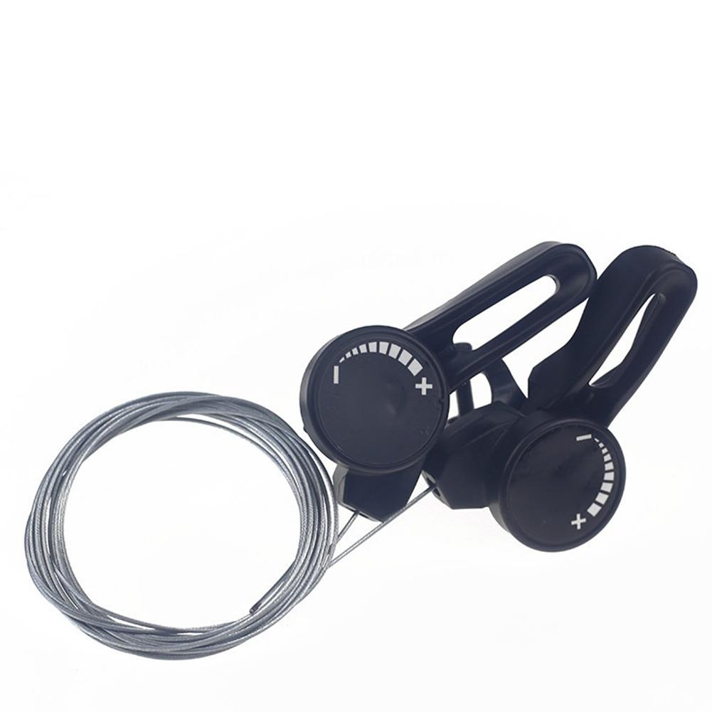 1 Pair Mountain Bike Gear Shifter, 15/18/21 Speed Shifter Twist, Bicycle Twist Shifter Levers, Bicycle Brake Levers Shifter, Cable Thumb Derailleur Le