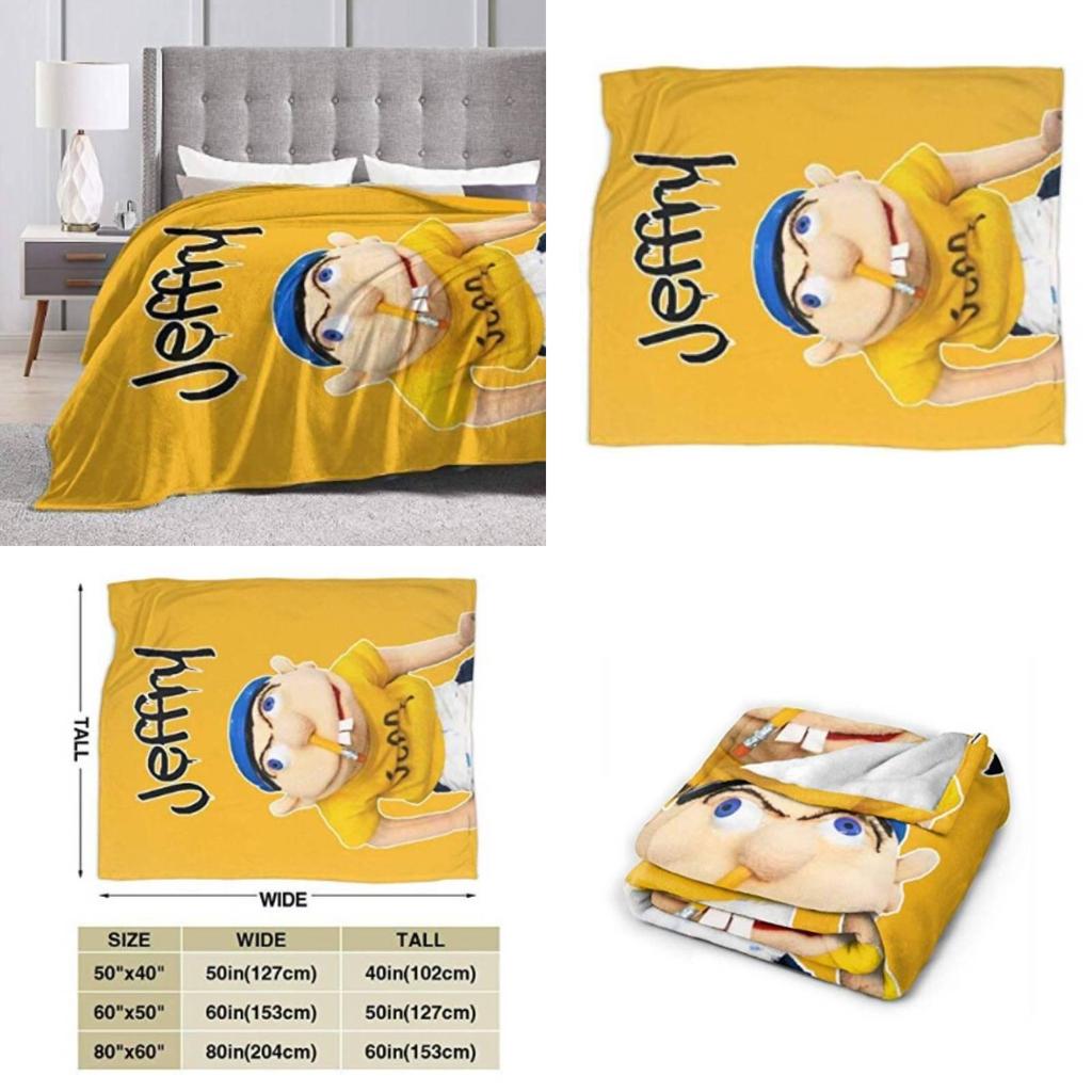 Sml Jeffy Printed Blanket With Soft Fabric For Daily Napping