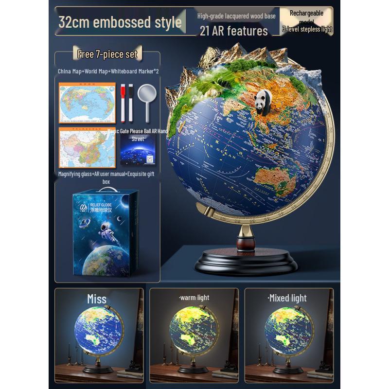 3D Magnetic Levitating Globe for Elementary and Junior High Students
