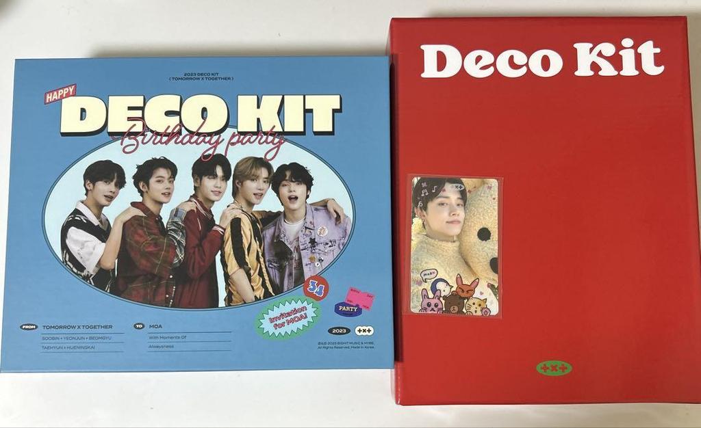 [USED] TXT Deco Kit 2022 2023 Set Yeonjun Trading Card