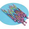 10/24Pcs Building Blocks Kid Crayons Stackable Crayons Kids Detachable Crayons