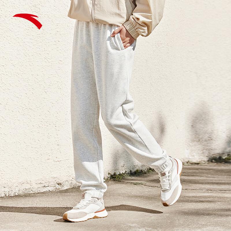 Anta Women's Fleece-Lined Casual Sweatpants