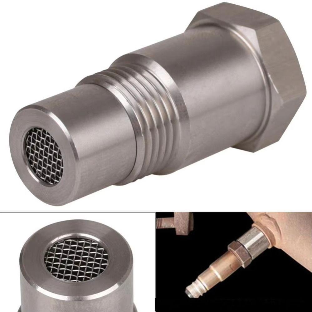 Stainless Steel Car CEL Eliminator Adapter M18 x 1.5 Universal Extender Spacer  Catalytic Converter