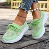 Fashion Women'S Sneakers Women Shoes Soft Soled Mesh Casual Shoes Low Top Flat Soled Walking Shoes Women'S Summer Footwear