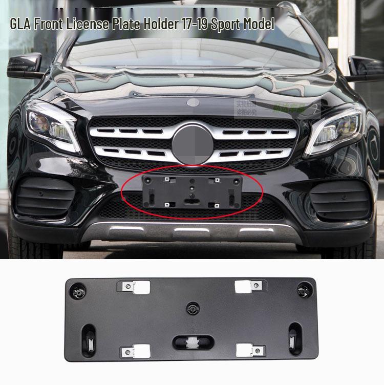 Mercedes W156 GLA200/220/260 Front & Rear License Plate Bracket Holder