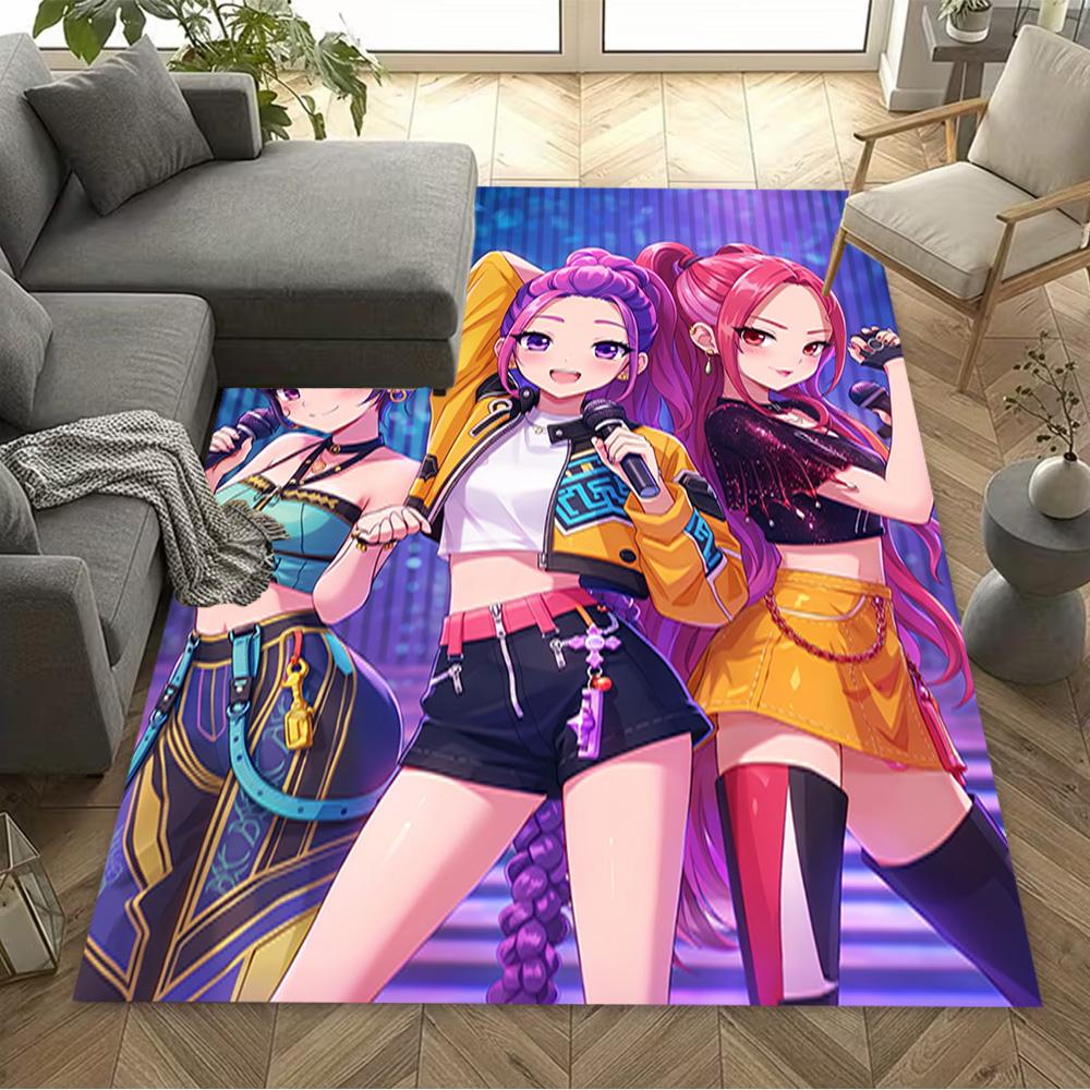 Futuristic Fashion Party Floor Mat Suitable for Study room Game Room Entryway Hallway Antislip Carpet Office home decor Wedding Party Gift